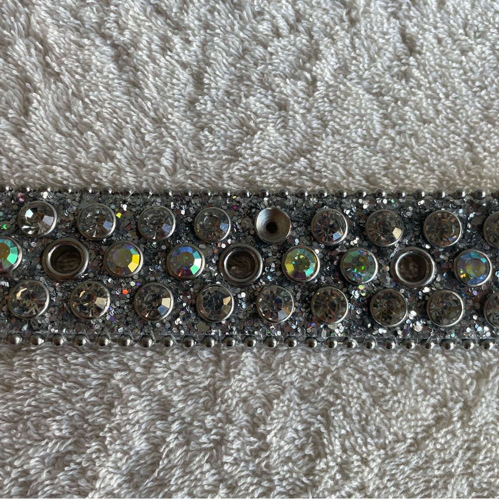 Western Cowboy Rhinestone belt - Picture 3 of 4